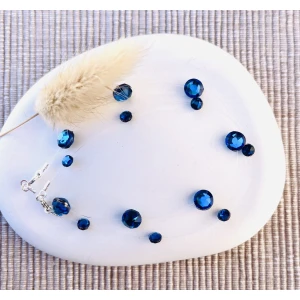 Βραχιόλι στρας Capri Blue