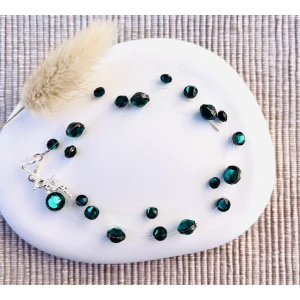 Βραχιόλι στρας Emerald