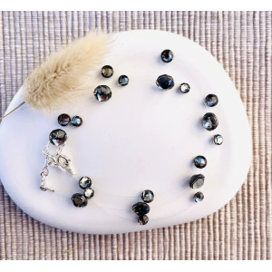 Βραχιόλι στρας Black Diamond
